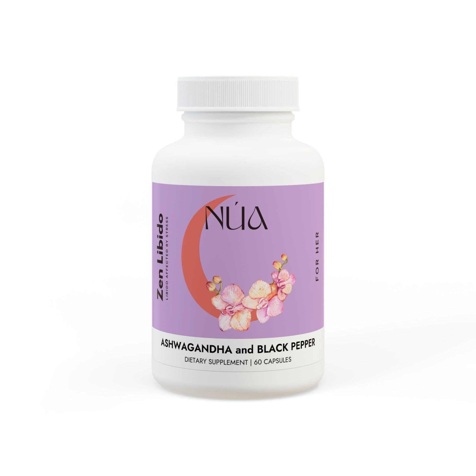 Ashwagandha and Black Pepper Supplement (60 capsules)