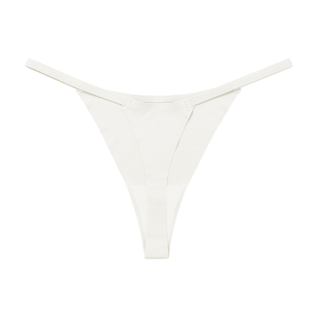 8-Pack Low Waist Seamless T-Back Panties – Ice Silk Comfort