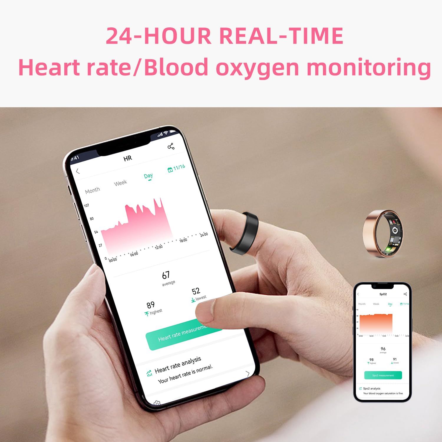 Smart Ring Health Tracker