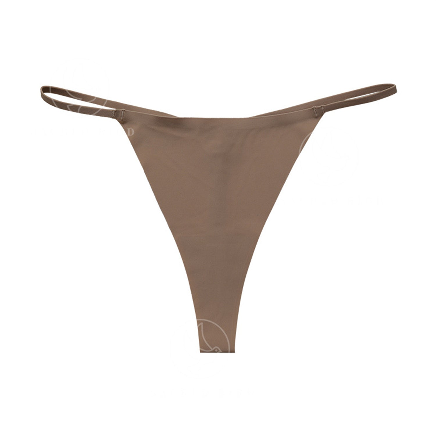 Seamless Ice Silk T-Back Panties – 5-Pack