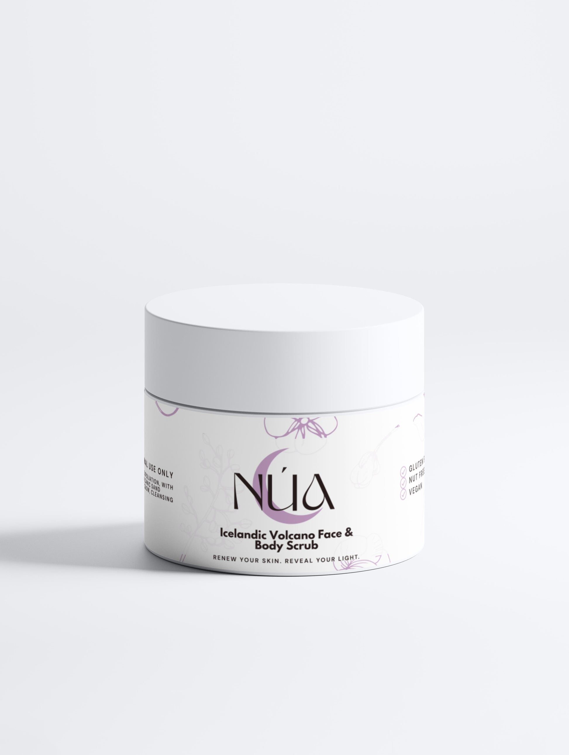 Glow Ritual – Face & Body Scrub with AHA – Nua