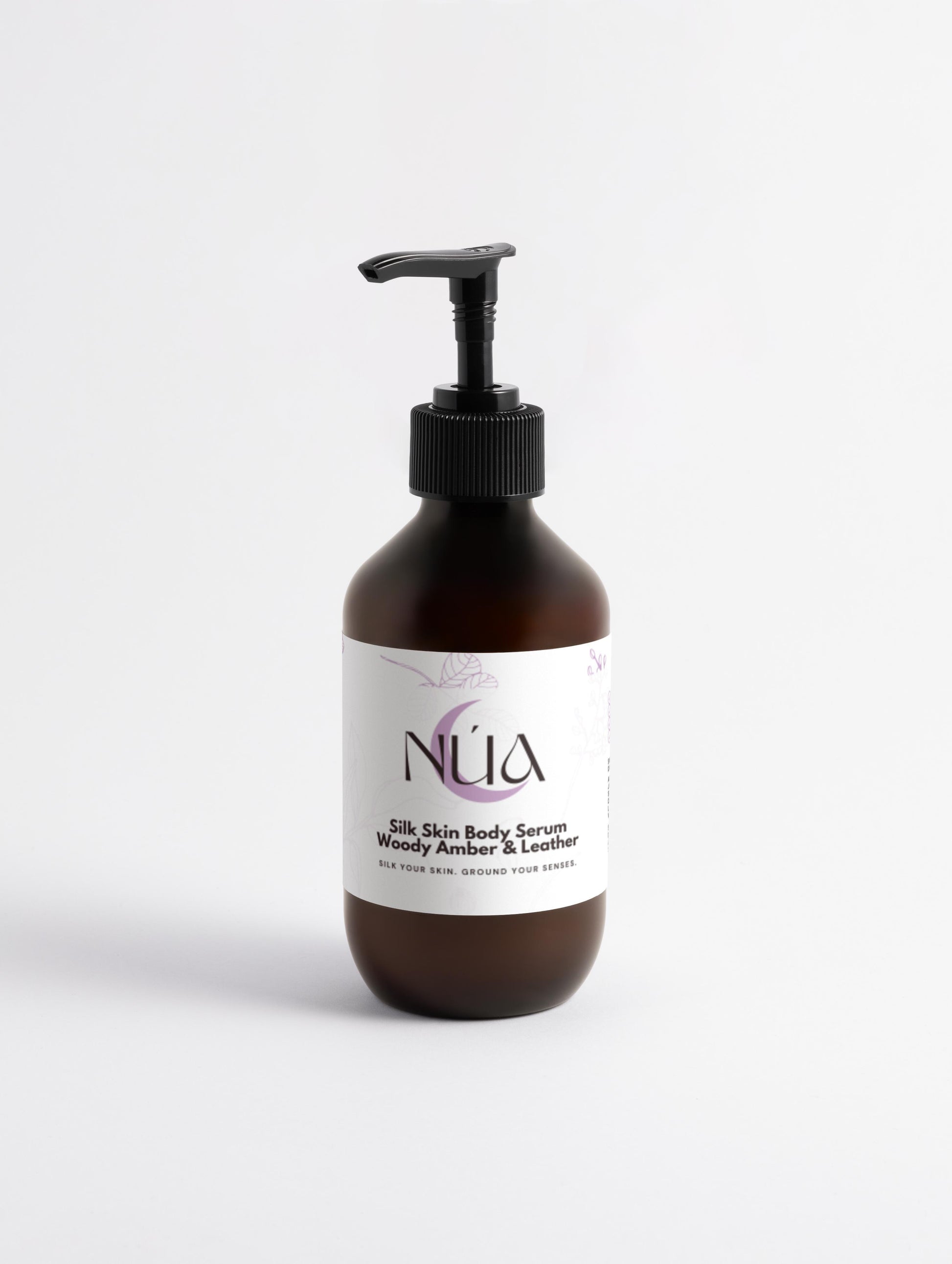 Silk Skin Body Serum, Woody Amber & Leather- Nua