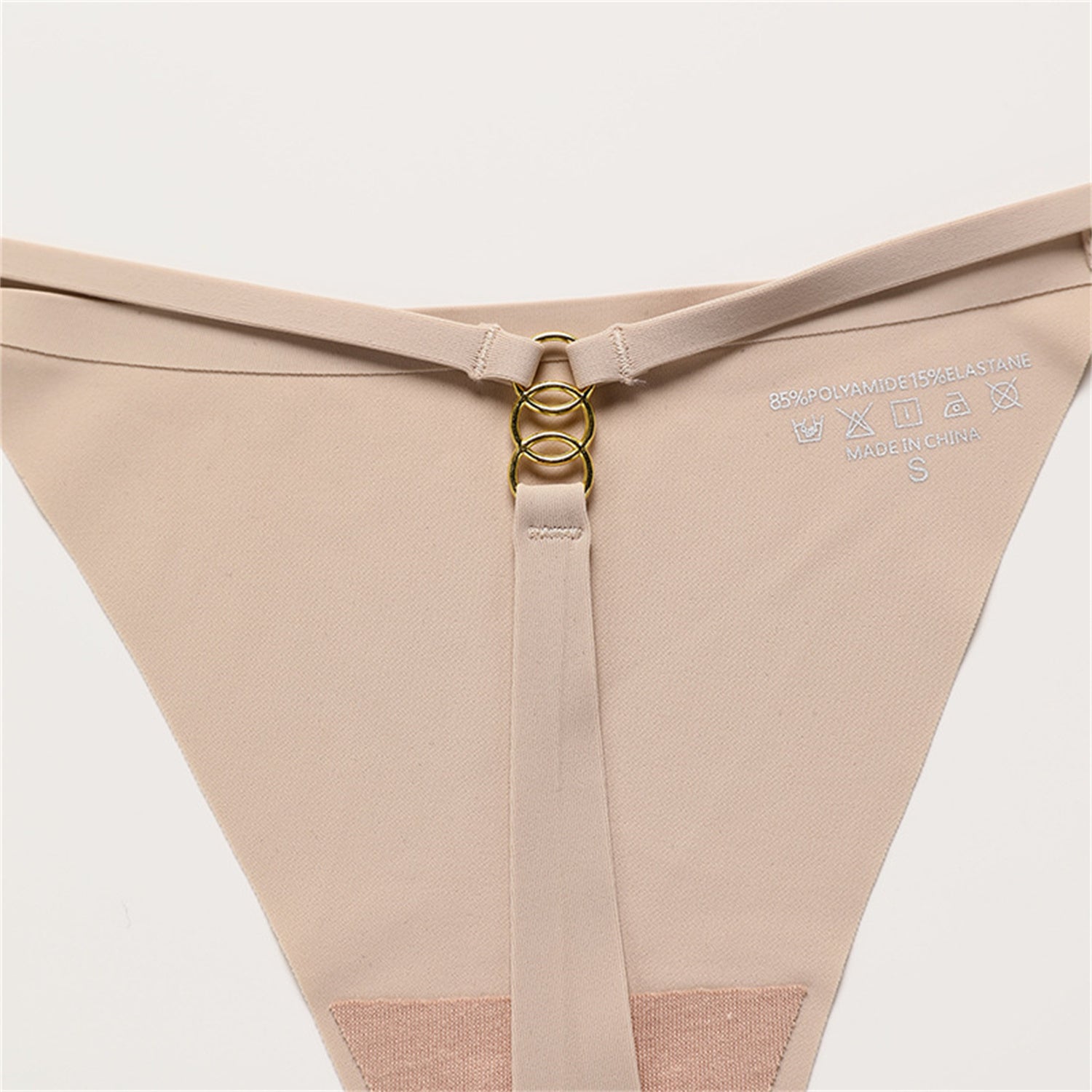 Seamless Ice Silk T-Back Panties – 5-Pack