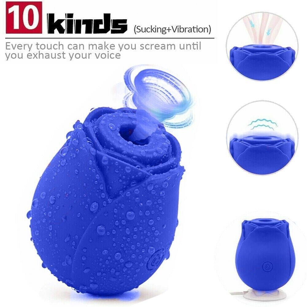 Nua Bloom – Rose Clitoral Sucking Vibrator