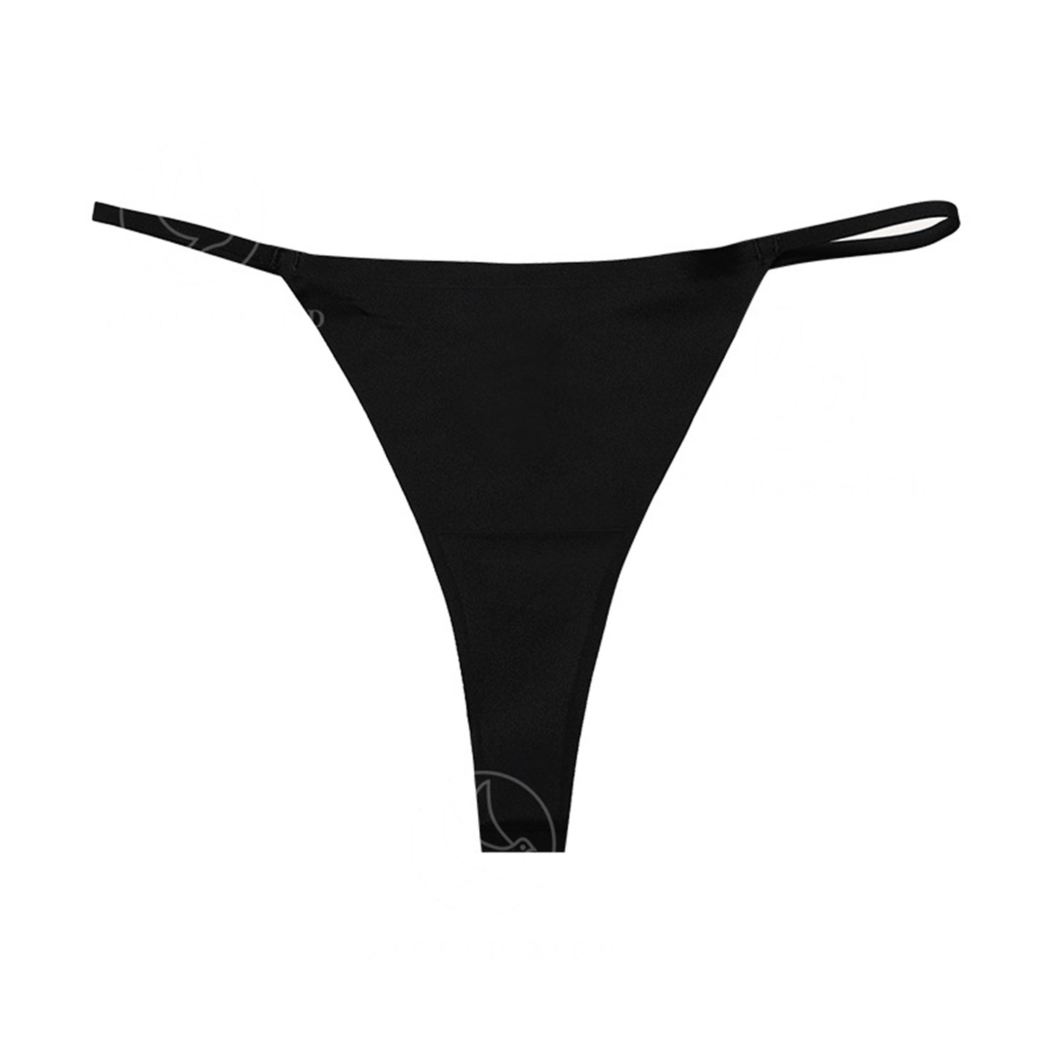 Seamless Ice Silk T-Back Panties – 5-Pack